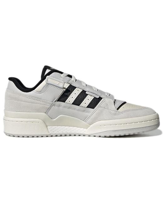 Adidas White Originals Forum Exhibit Low for men