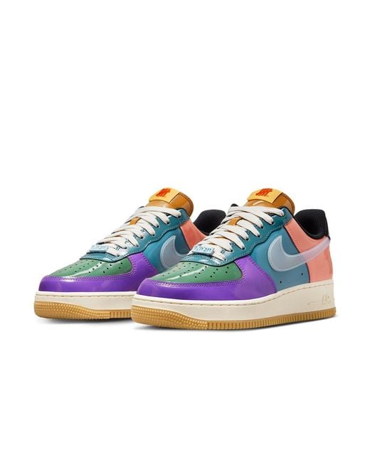 Nike Multicolor Air Force 1 Low X Undefeated Shoes In Purple,