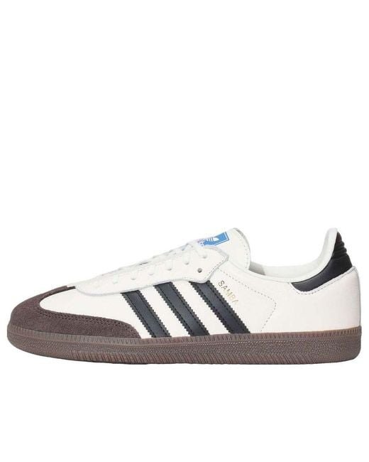 Adidas White Samba Og Gum' for men