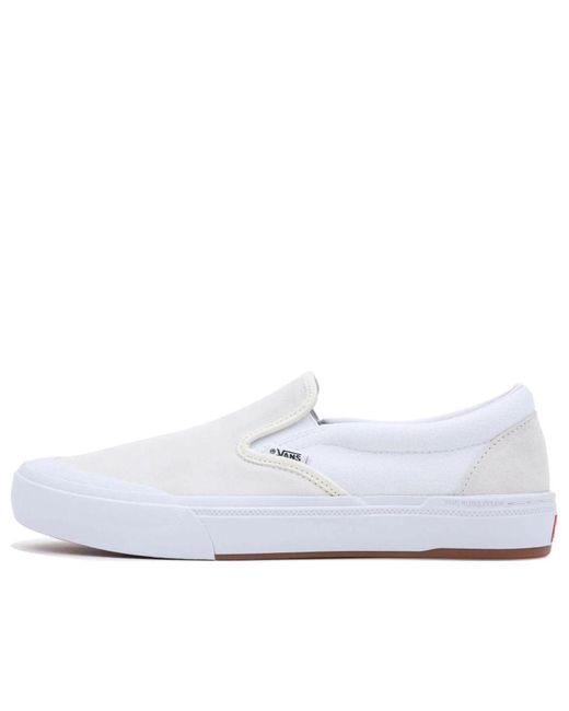 Vans White Slip-On Bmx for men