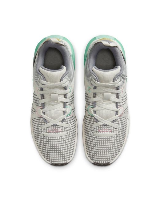 Nike Gray Lebron Witness 7 'Flat Pewter Mint' for men