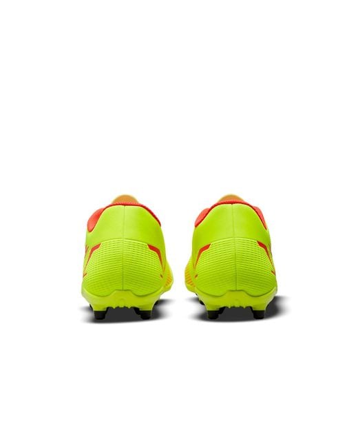 Nike Yellow Mercurial Vapor 14 Club Fg/mg Football Boots Cu5692 for men