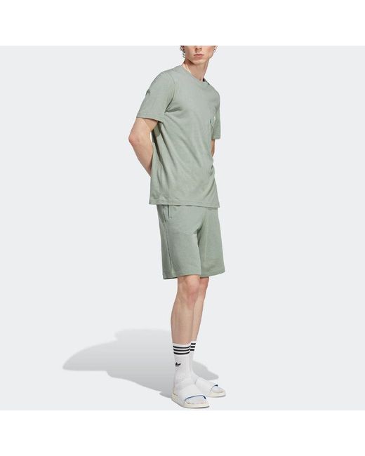 Adidas Green Originals Essentials+ Made With Hemp T-Shirt for men