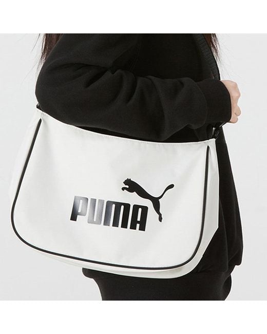 PUMA Black Core Base Shoulder Bag for men