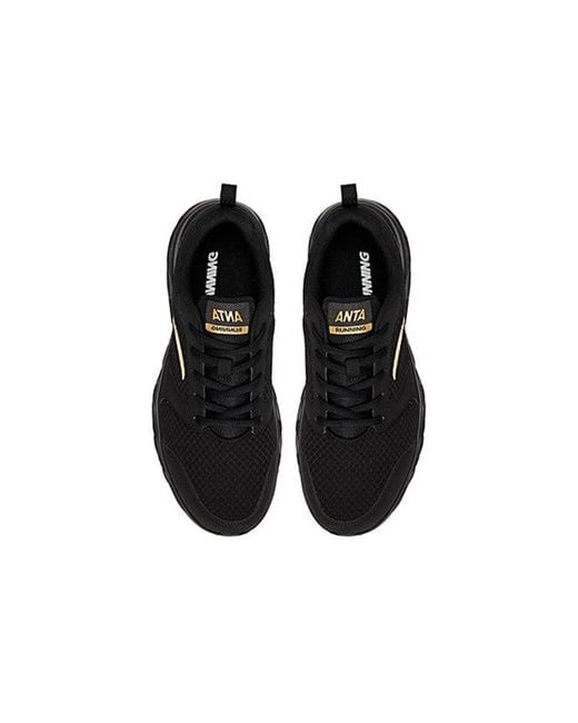 Anta Black Running Series Sneakers for men
