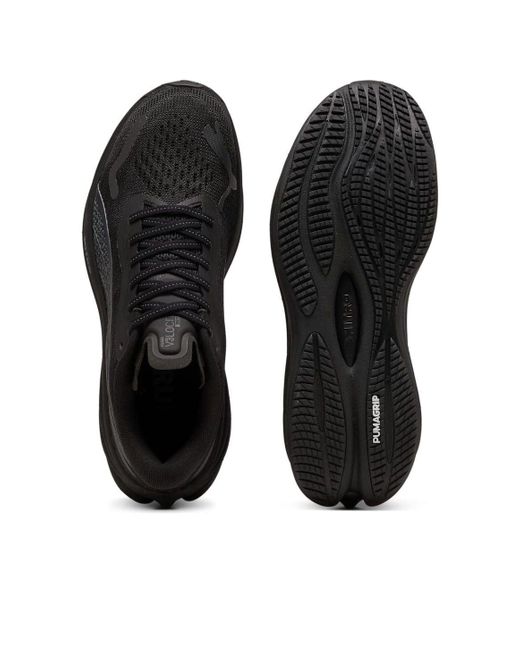 PUMA Black Velocity Nitro 3 Flat Dark' for men