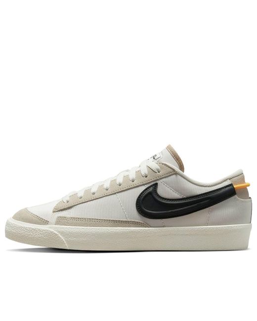 Nike White Blazer Low for men