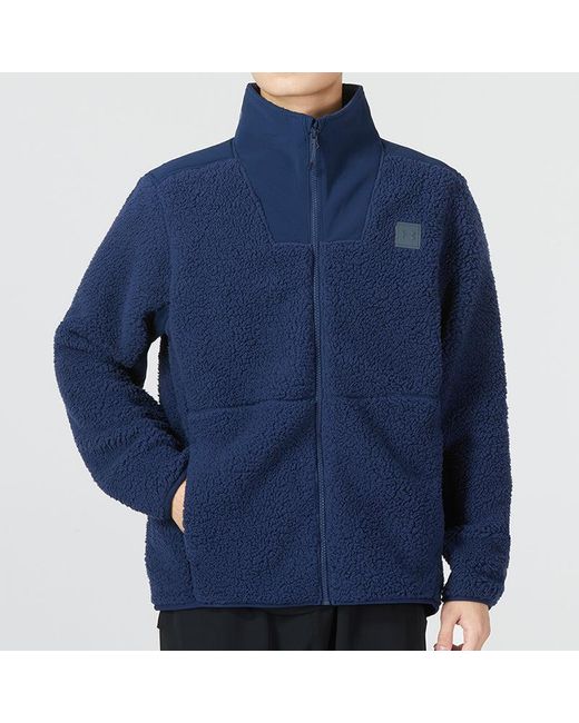 Under Armour Blue Ua Legacy Sherpa Full-Zip Soft Jacket for men