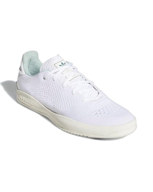 Adidas White Puig Primeknit Primeblue Hazy Emerald' for men