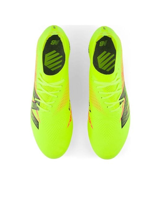 New Balance Yellow Furon Elite V8 Fg for men
