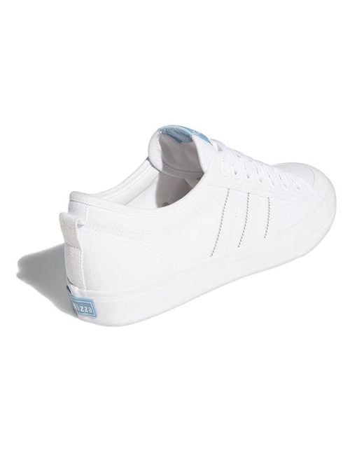 Adidas White Nizza 'Cloud' for men