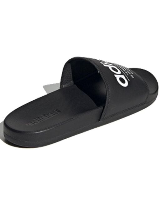 Adidas Black Adilette Comfort for men