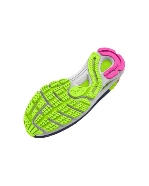 Under Armour Blue Hovr Sonic 6 'Downpour Lime Surge' for men