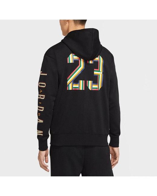 Nike Black Zipper Cardigan Hooded Jacket for men