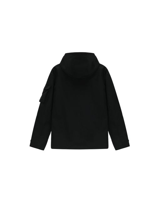 New Balance Black Logo Sportswear Hooded Jacket