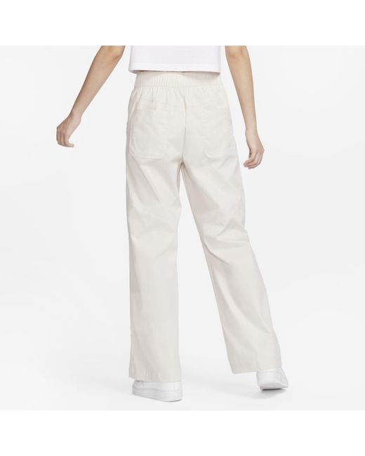 Nike Natural (Wmns) Sportswear Essentials Woven High-Rise Pants