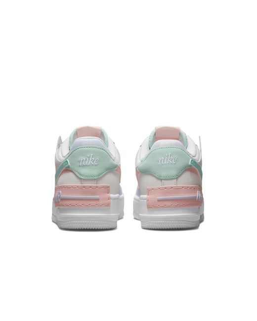Nike White (Wmns) Air Force 1 Shadow Atmosphere Mint'