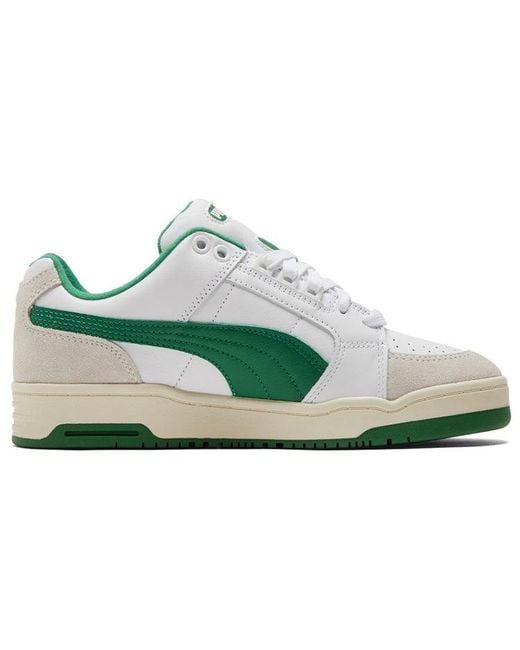 PUMA White Slipstream Lo Retro Amazon' for men