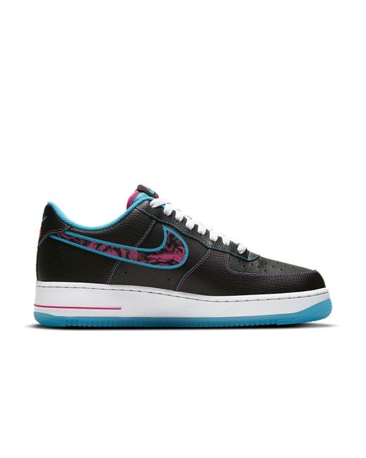 Nike Blue Air Force 1 '07 Lv8 'Miami Nights' for men