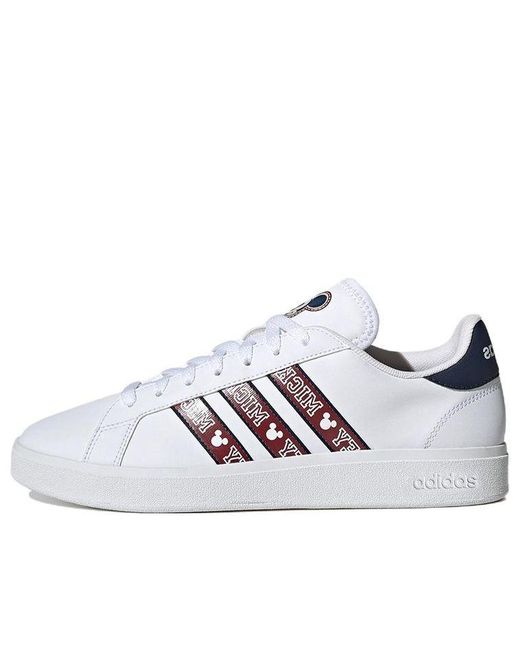 adidas Neo Grand Court Base 2.0 'mickey' in White for Men | Lyst
