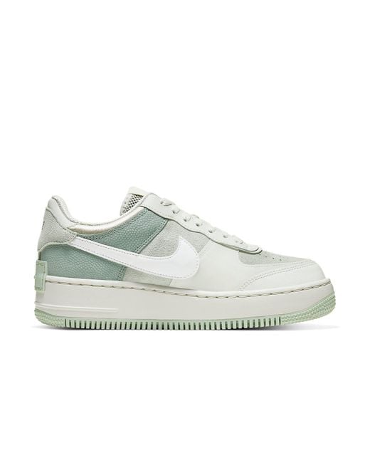 Nike White (Wmns) Air Force 1 Shadow 'Pistachio Frost'