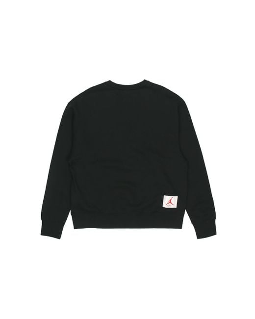 Nike Black Flight Print Crew-Neck Sports for men