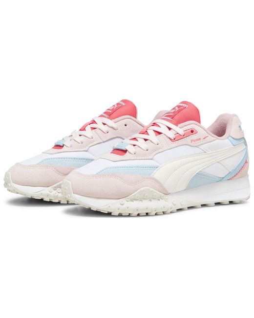 PUMA White Blktop Rider -Frosty' for men