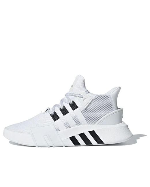 Adidas White Eqt Bask Adv 'Cloud' for men