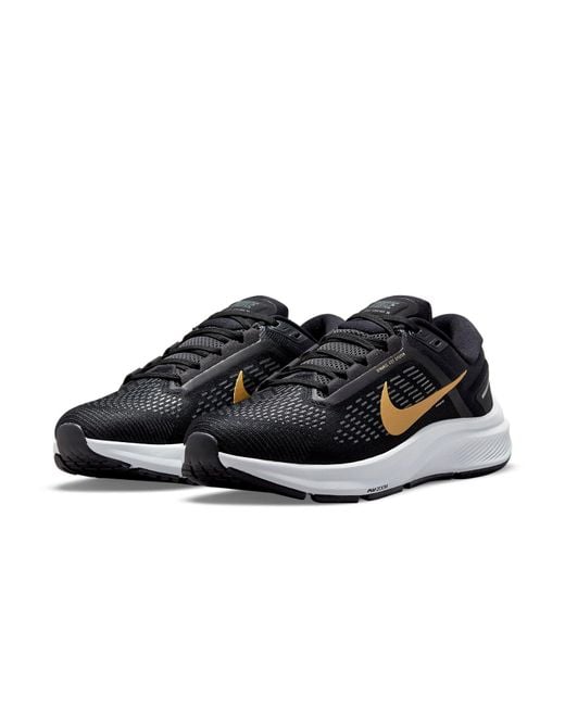 Nike Blue (Wmns) Air Zoom Structure 24 Metallic Coin'