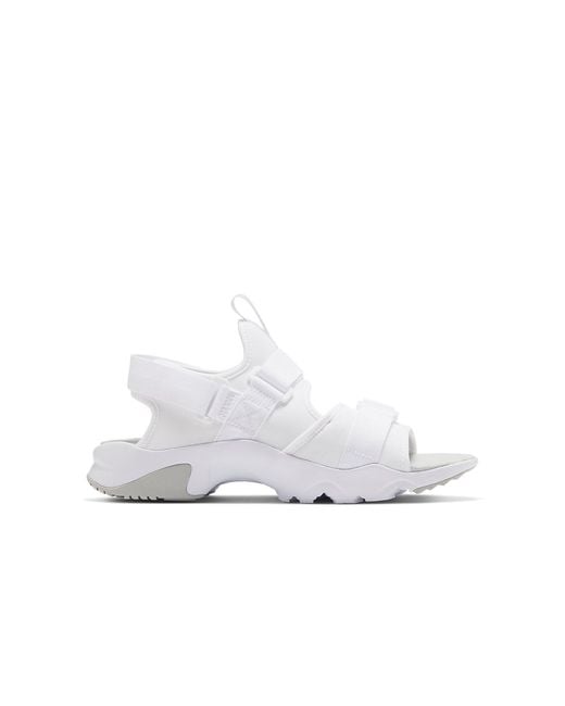 Nike White Canyon Sandal Fog' for men