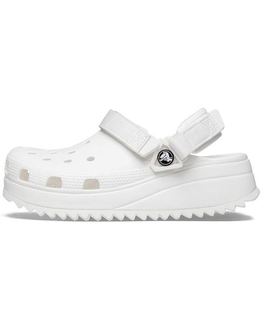 CROCSTM White Classic Hiker Clog 'Triple'