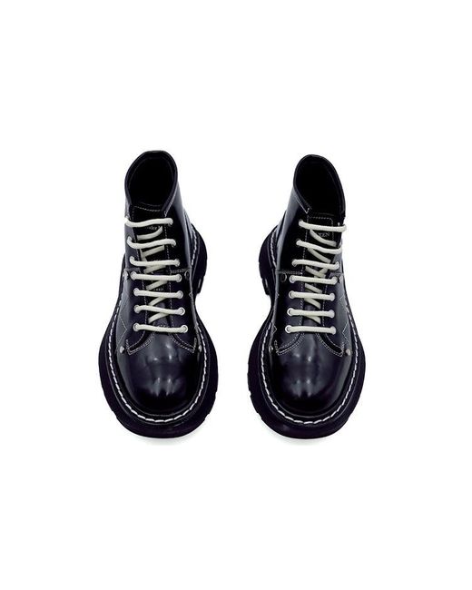 McQueen Black (Wmns) Tread Slick Boot