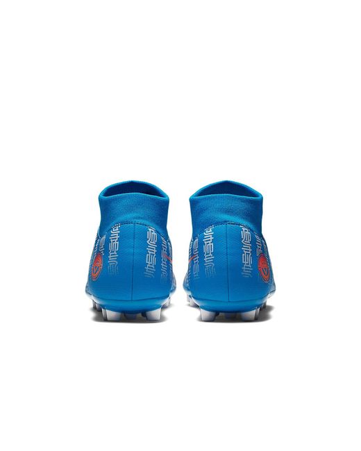 Nike Blue Mercurial Superfly 7 Academy Cr7 Ag Artificial Grass C for men