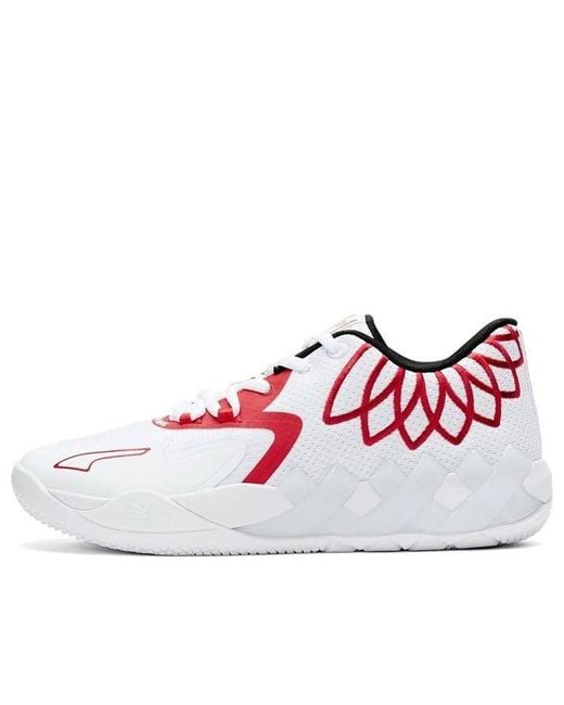 PUMA White Mb.01 Low Lamelo Ball 'Team Colors for men