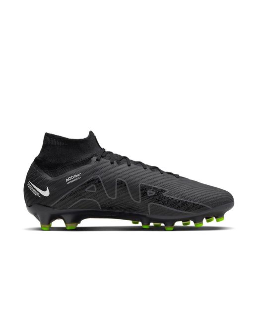 Nike Black Mercurial Superfly 9 Elite Ag-Pro Volt' for men
