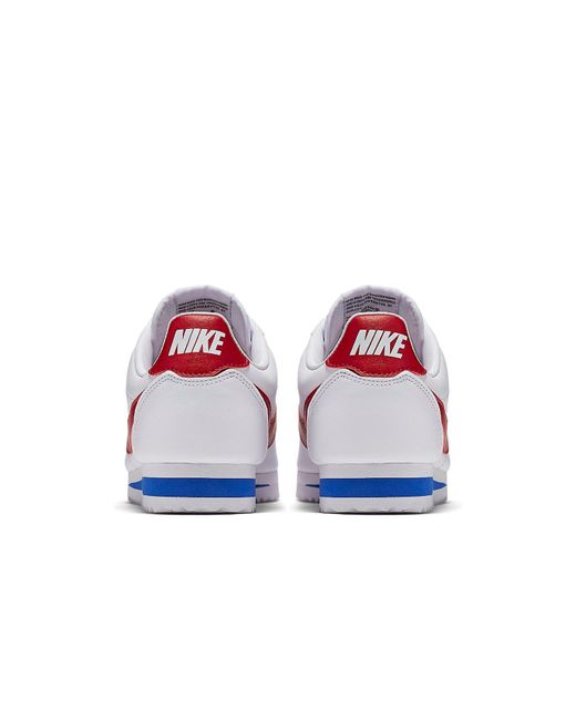 Nike White (Wmns) Classic Cortez Leather