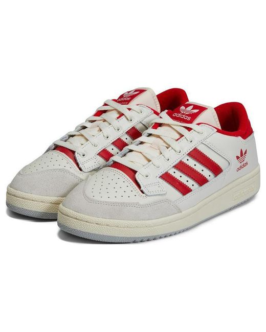 Adidas White Centennial 85 Low Shoes for men