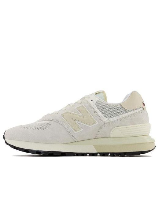 New Balance White 574 Legacy 'Ivory' for men
