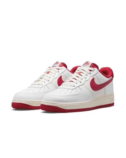 Nike White Air Force 1 '07 Lv8 'Letterman's Jacket' for men