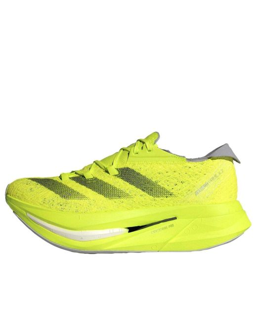 adidas Women's Yellow (Wmns) Adizero Prime X Strung 'Lucid Lemon'