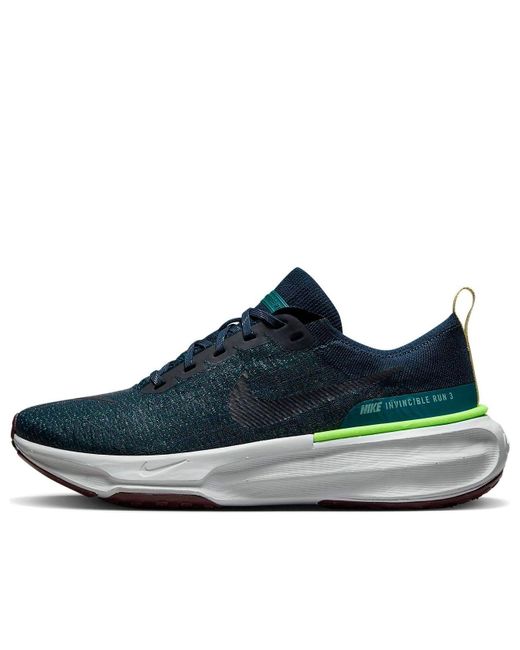 Nike Blue Zoomx Invincible 3 'Armory Geode' for men