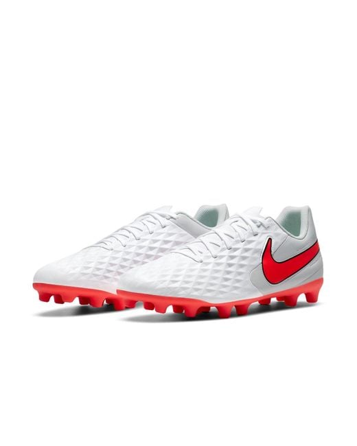 Nike Red Tiempo Legend 8 Club Fg Mg Flash Crimson' for men