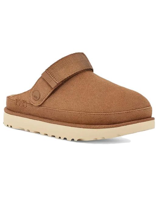 Ugg Brown (Wmns) Goldenstar Clog 'Chestnut'