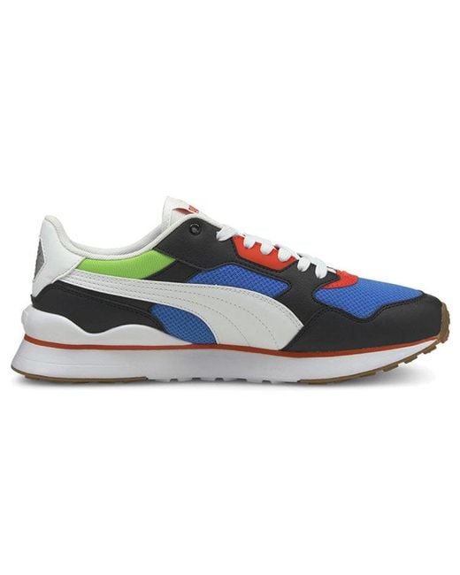 PUMA Blue R78 Futr Low-Top Running Shoes for men