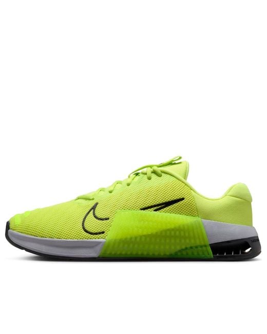 Nike Green Metcon 9 'Light Lemon Volt' for men