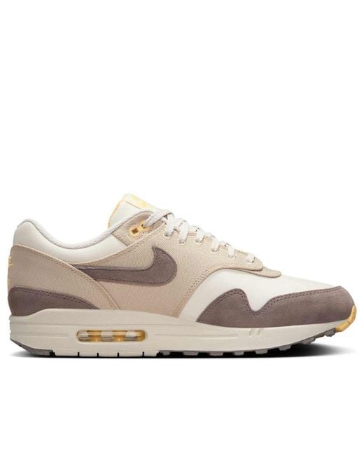 Nike White Air Max 1 Prem Sneaker for men