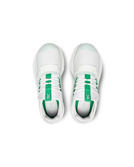 On Shoes White Cloudnova Void 'Undyed Mint' for men