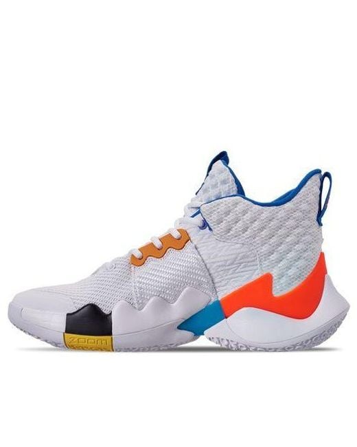 Nike Blue Jordan Why Not Zer0.2 Se Pf 'orange Pulse' for men