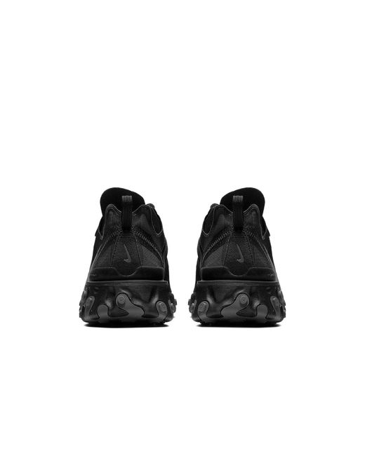 Nike Black React Element 55 Shoes