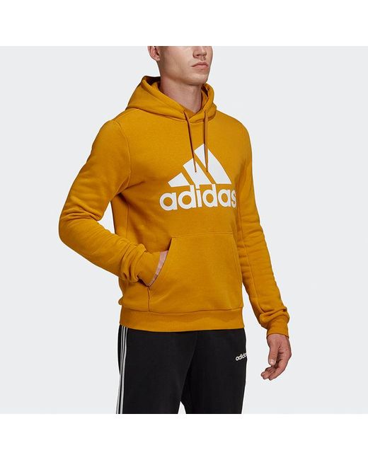 Adidas Orange Mh Bos Po Fl Casual Sports for men
